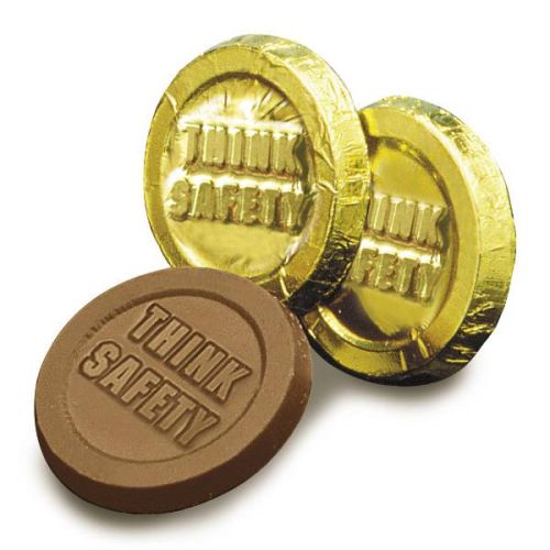 Think Safety Chocolate Coins